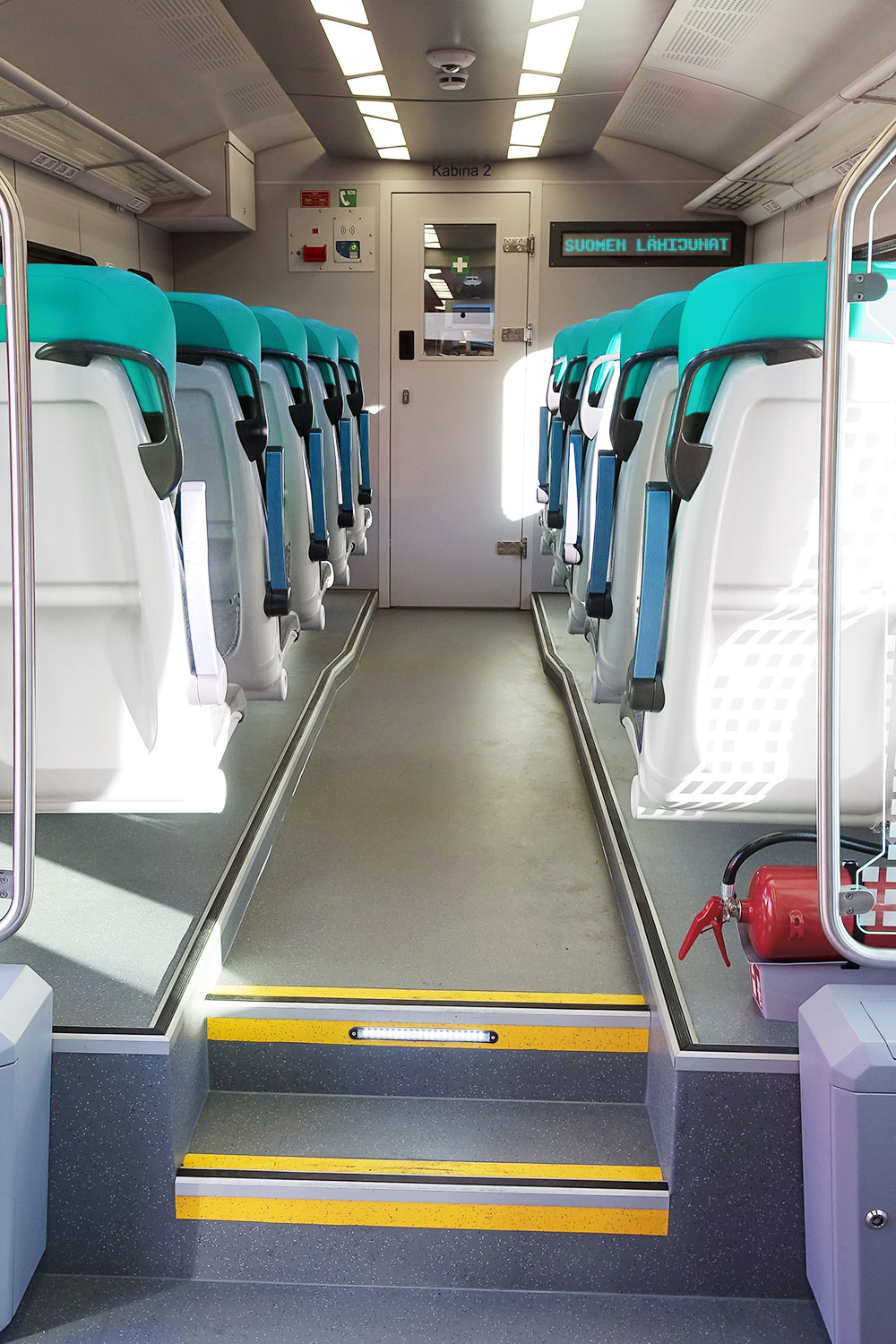 Modern railcar