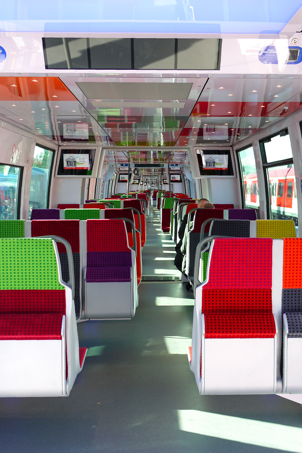 Modern railcar